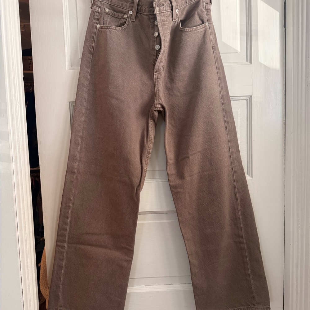 Agolde Ren high-rise wide-leg jeans